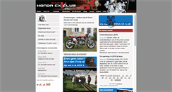 Desktop Screenshot of hondacx500.nl