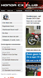 Mobile Screenshot of hondacx500.nl